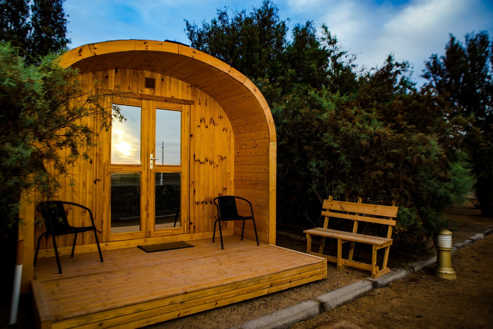 Eco-Wooden Houses Camping Montana Roja El Médano Exterior photo