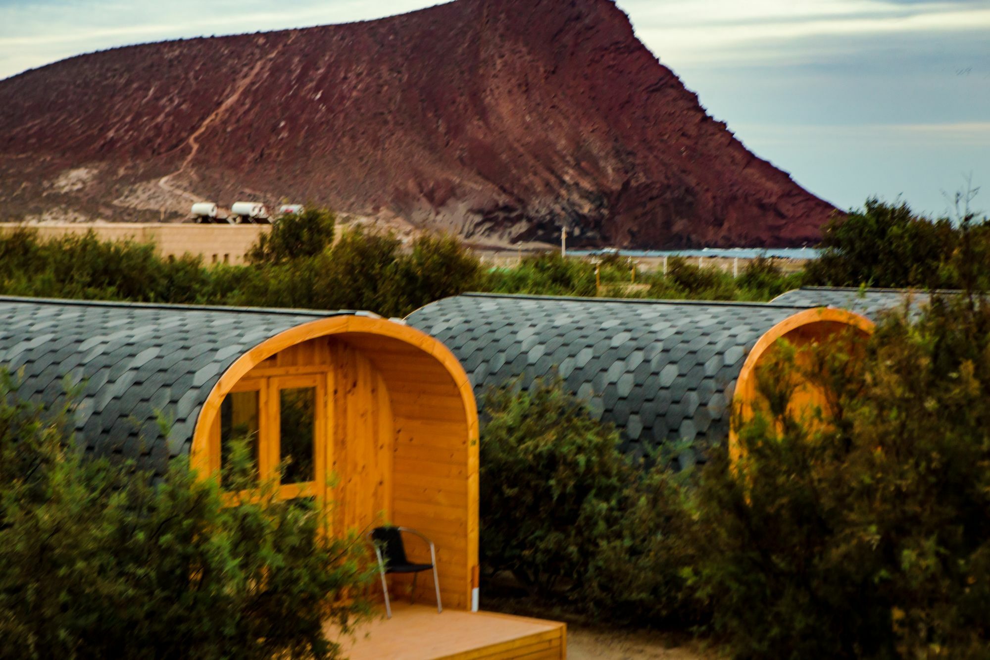 Eco-Wooden Houses Camping Montana Roja El Médano Exterior photo