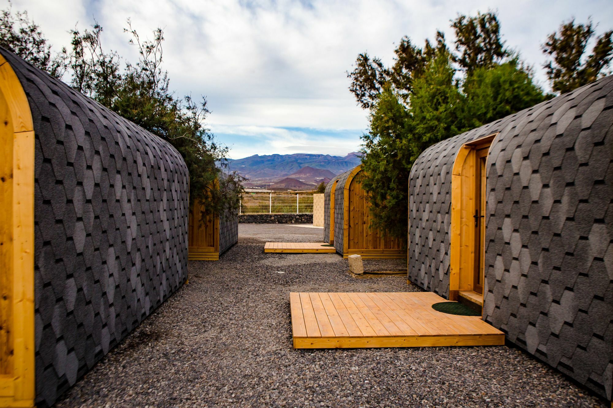 Eco-Wooden Houses Camping Montana Roja El Médano Exterior photo