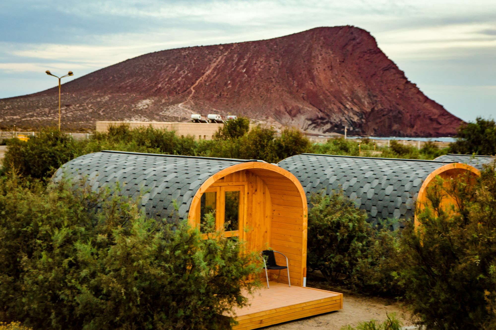 Eco-Wooden Houses Camping Montana Roja El Médano Exterior photo